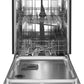 Whirlpool WDT740SALB Large Capacity Dishwasher With Tall Top Rack