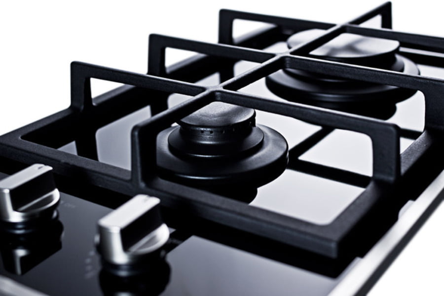 Summit GC2BGL 12" Wide 2-Burner Gas Cooktop