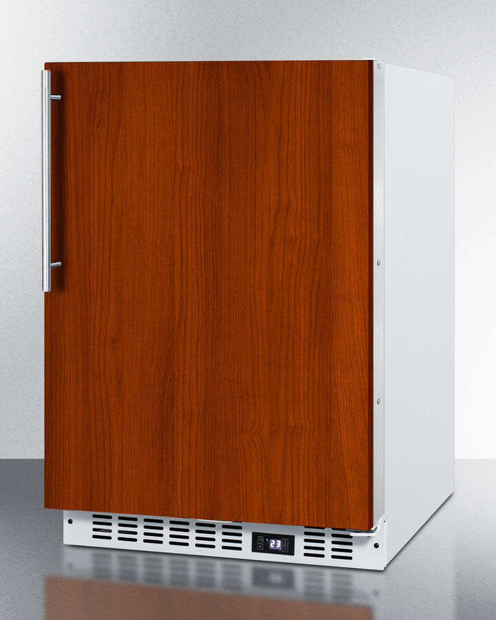 Summit SCFF52WIF Frost-Free Built-In Undercounter All-Freezer For Residential Or Commercial Use, With Panel-Ready Door And White Cabinet