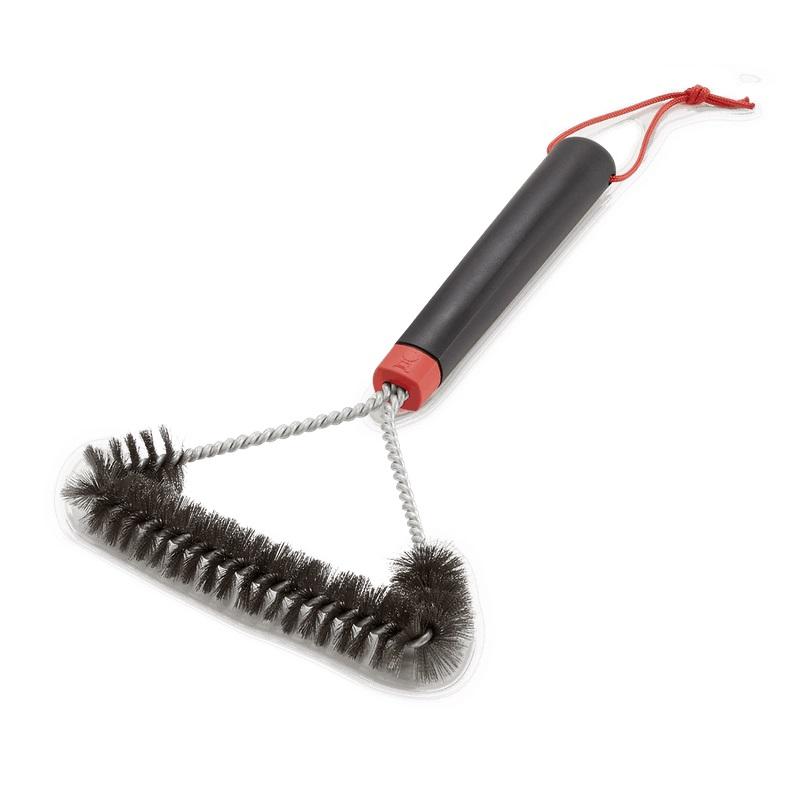 Weber 6277 Grill Brush - 12" Three-Sided