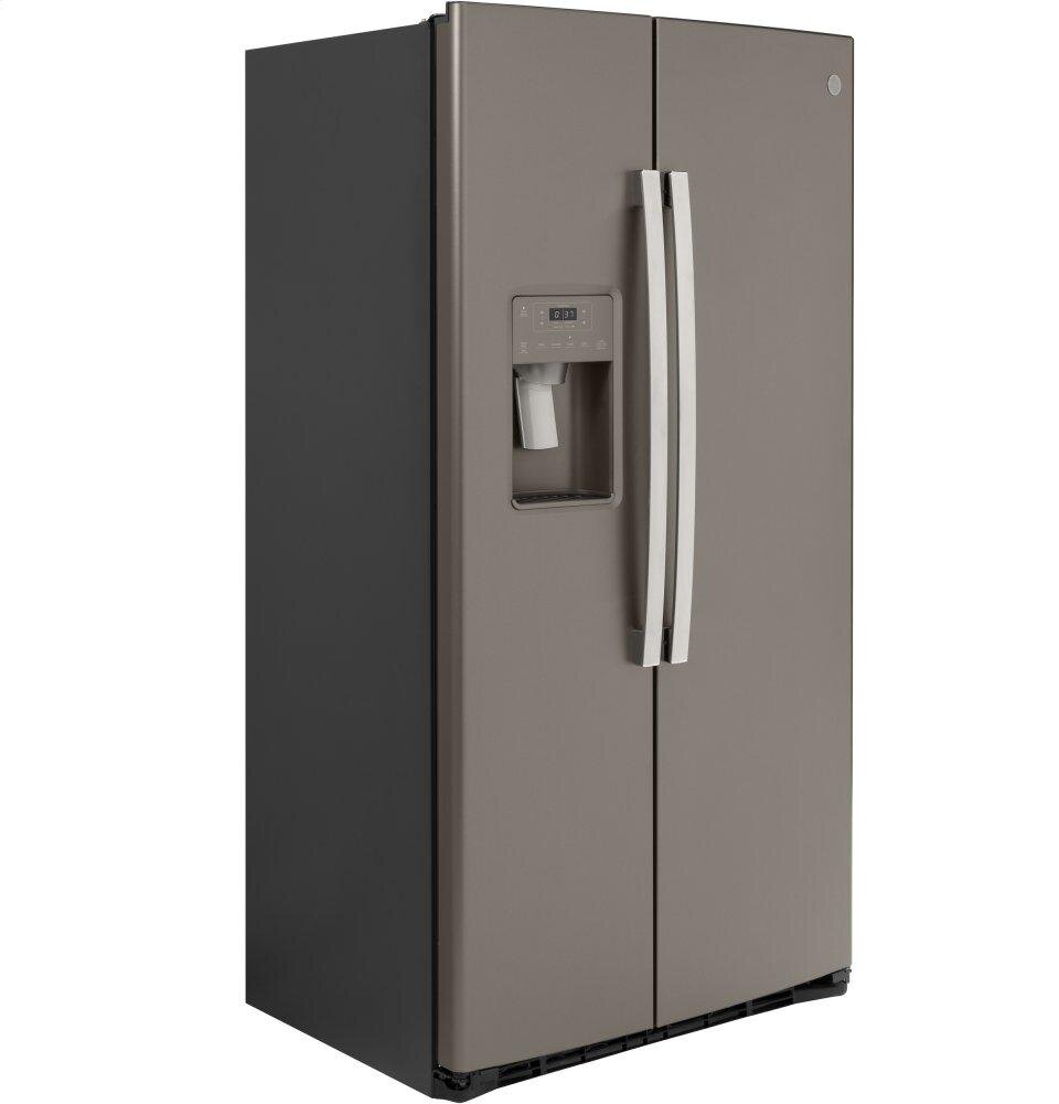 Ge Appliances GZS22IMNES Ge® 21.8 Cu. Ft. Counter-Depth Side-By-Side Refrigerator