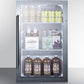 Summit SPR489OSCSS Shallow Depth Indoor/Outdoor Beverage Cooler