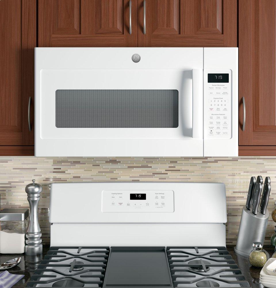 Ge Appliances JVM7195DKWW Ge® 1.9 Cu. Ft. Over-The-Range Sensor Microwave Oven