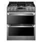 Lg LUTD4919SN Lg Signature 7.3 Cu.Ft. Smart Wi-Fi Enabled Dual Fuel Double Oven Range With Probake Convection®