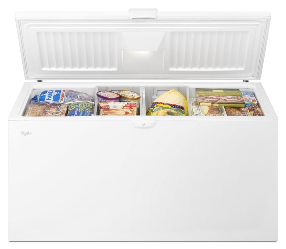 Freezer Organizer Bins - 4 Pack Chest Freezer Organizer for Most 5 to 7  Cu.Ft Ch