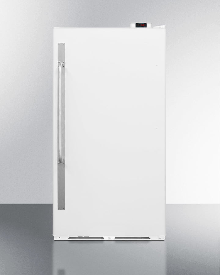 Summit SCUR18NC Commercially Approved Frost-Free All-Refrigerator With Digital Thermostat, Right Hand Door Swing, And Lock