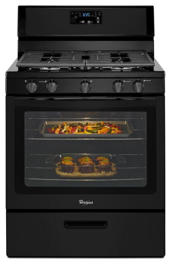 Whirlpool WFG505M0BB 5.1 Cu. Ft. Freestanding Gas Range With Five Burners