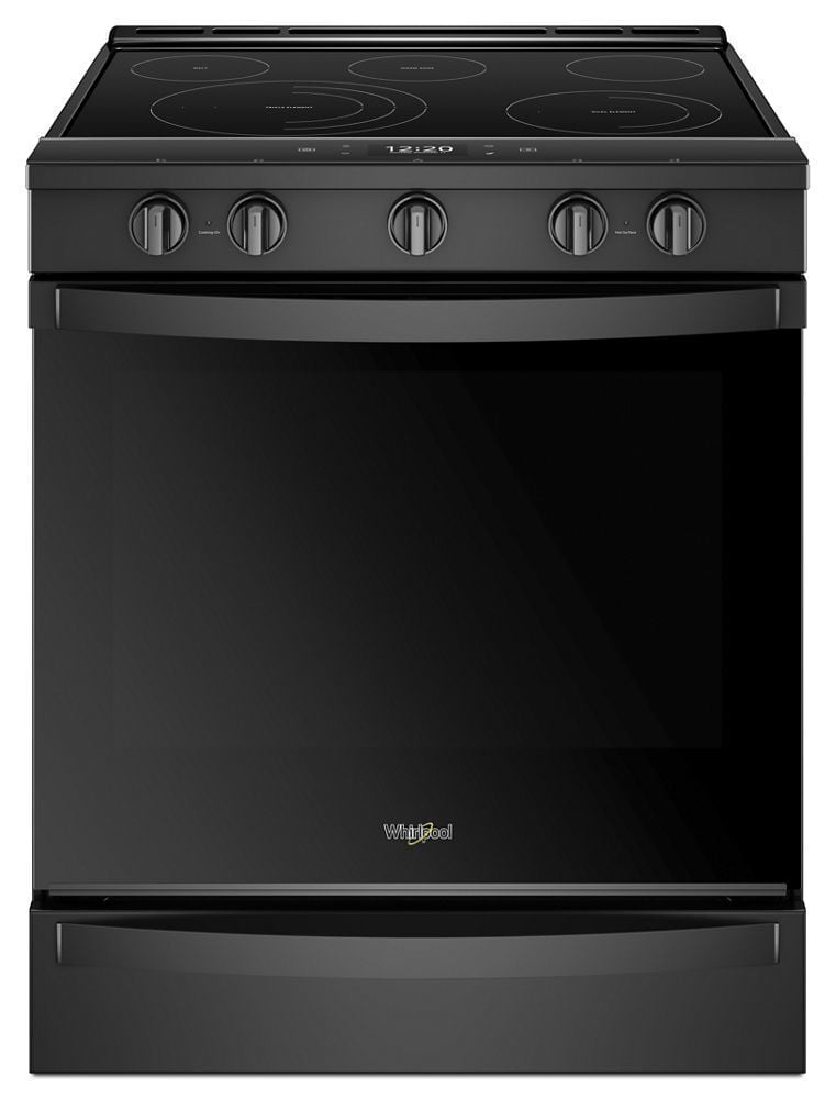 Whirlpool WEE750H0HB 6.4 Cu. Ft. Smart Slide-In Electric Range With Scan-To-Cook Technology