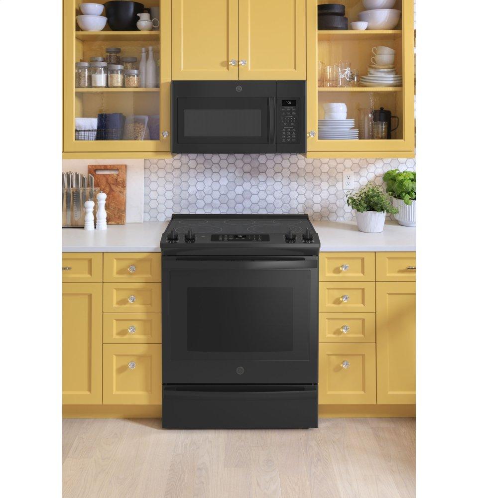 Ge Appliances JS760DPBB Ge® 30" Slide-In Electric Convection Range With No Preheat Air Fry