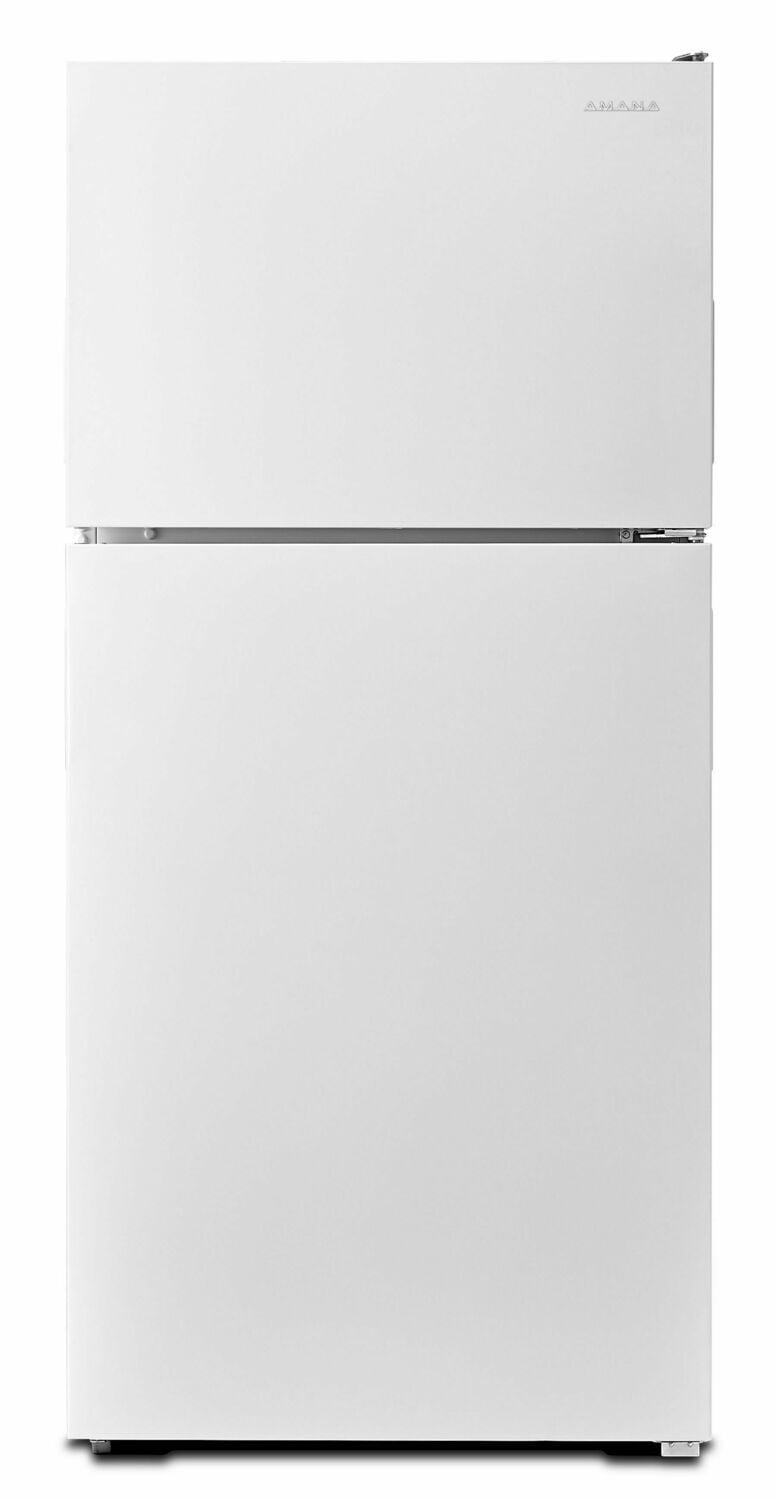 Amana ART308FFDW 30-Inch Wide Top-Freezer Refrigerator With Garden Fresh Crisper Bins - 18 Cu. Ft. - White
