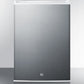 Summit FF31L7SS Commercial Style Countertop All-Refrigerator In White With Digital Thermostat