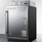 Summit PHC61G Single Chamber Warming Cabinet With Glass Door, Stainless Steel Interior, Digital Thermostat, And Lock