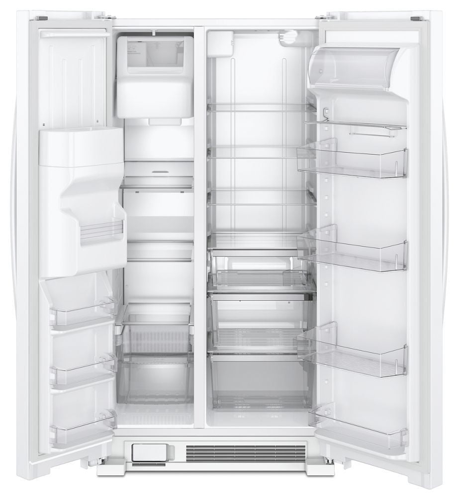 Whirlpool WRS321SDHW 33-Inch Wide Side-By-Side Refrigerator - 21 Cu. Ft.