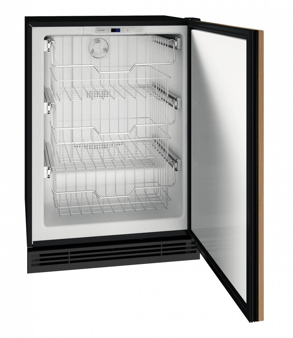 U-Line UHFZ124IS01A Hfz124 24" Convertible Freezer With Integrated Solid Finish (115V/60 Hz Volts /60 Hz Hz)