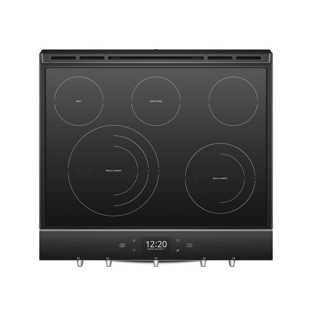 Whirlpool WEE750H0HZ 6.4 Cu. Ft. Smart Slide-In Electric Range With Scan-To-Cook Technology