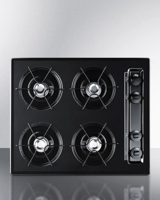 Summit TNL03P 24" Wide 4-Burner Gas Cooktop