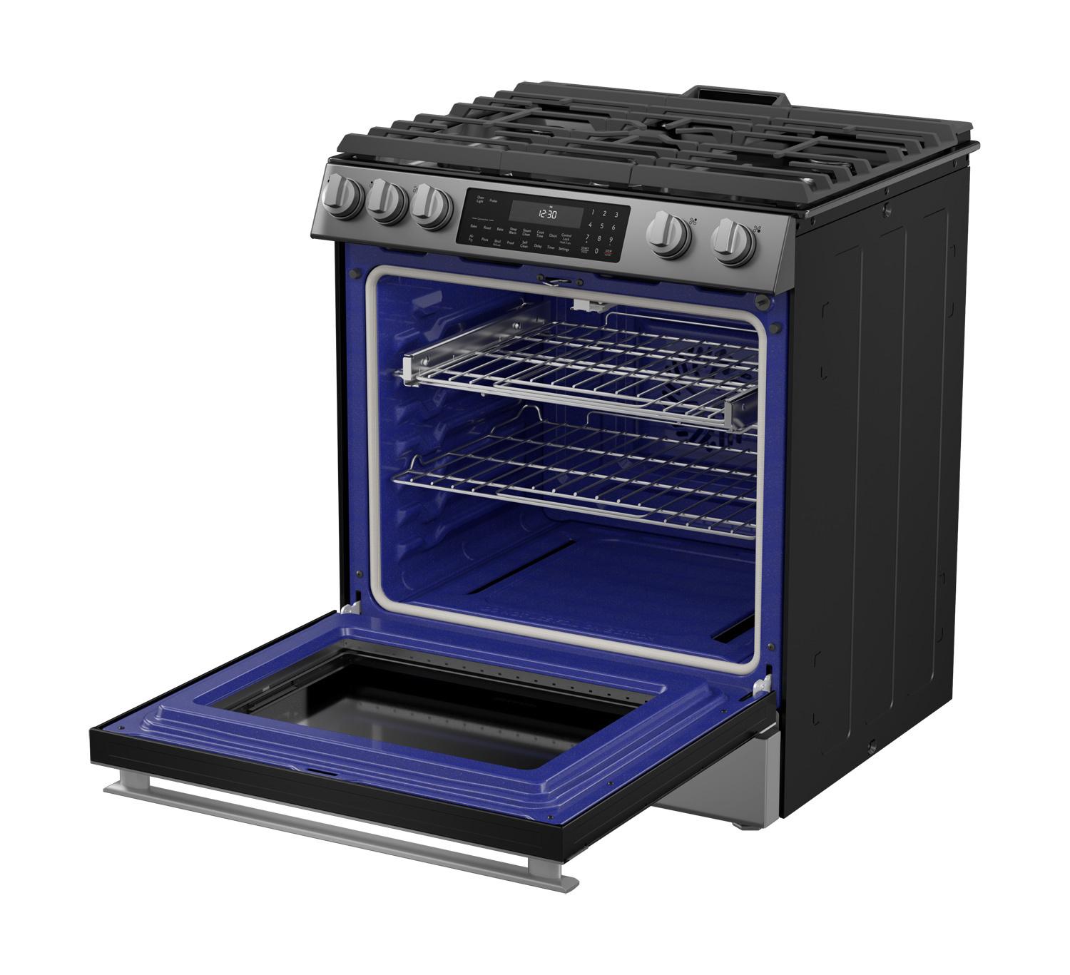 Sharp SSG3065JS 30 In. Gas Convection Slide-In Range With Air Fry