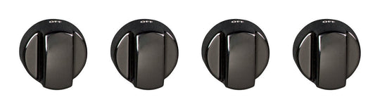 Wolf 825147 Black Knobs