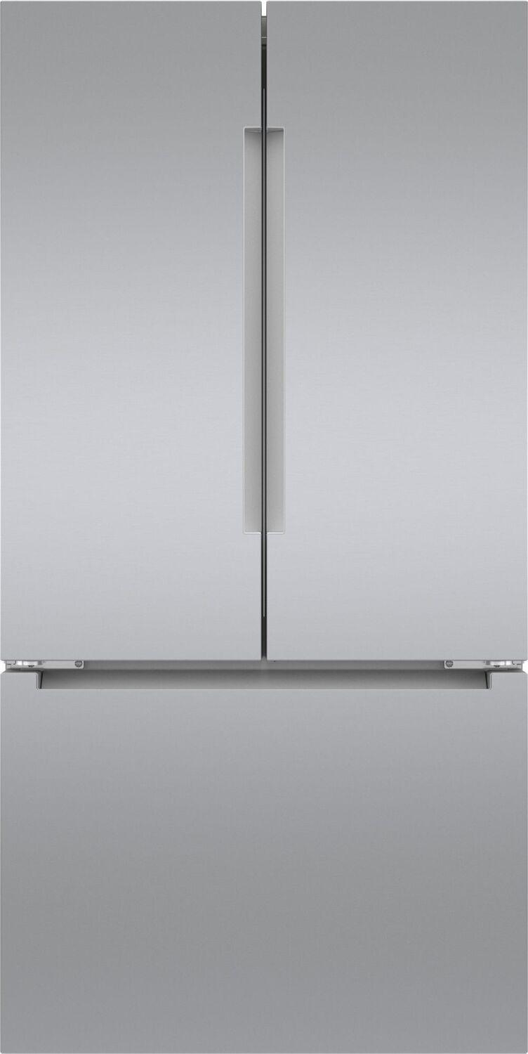 Bosch B36CT81ENS 800 Series French Door Bottom Mount Refrigerator 36" Easy Clean Stainless Steel