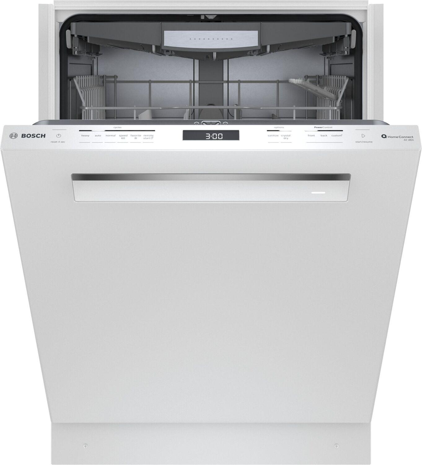 Bosch SHP78CM2N 800 Series Dishwasher 24" White