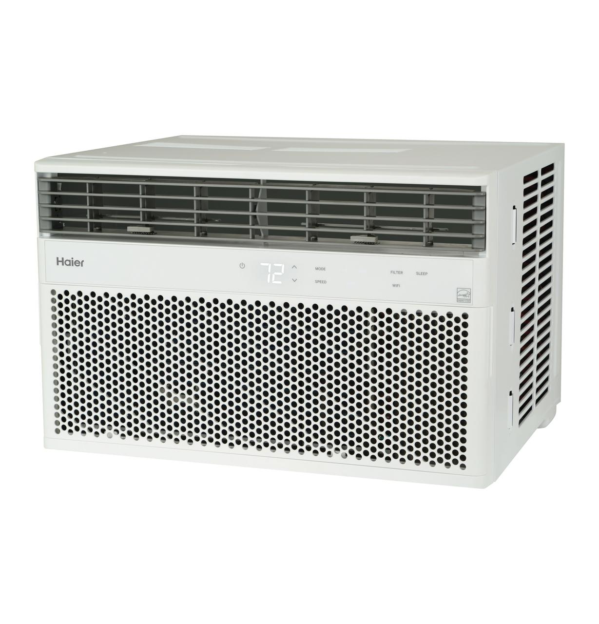 Haier QHEK10AC Haier 10,000 Btu Smart Electronic Window Air Conditioner For Medium Rooms Up To 450 Sq. Ft.