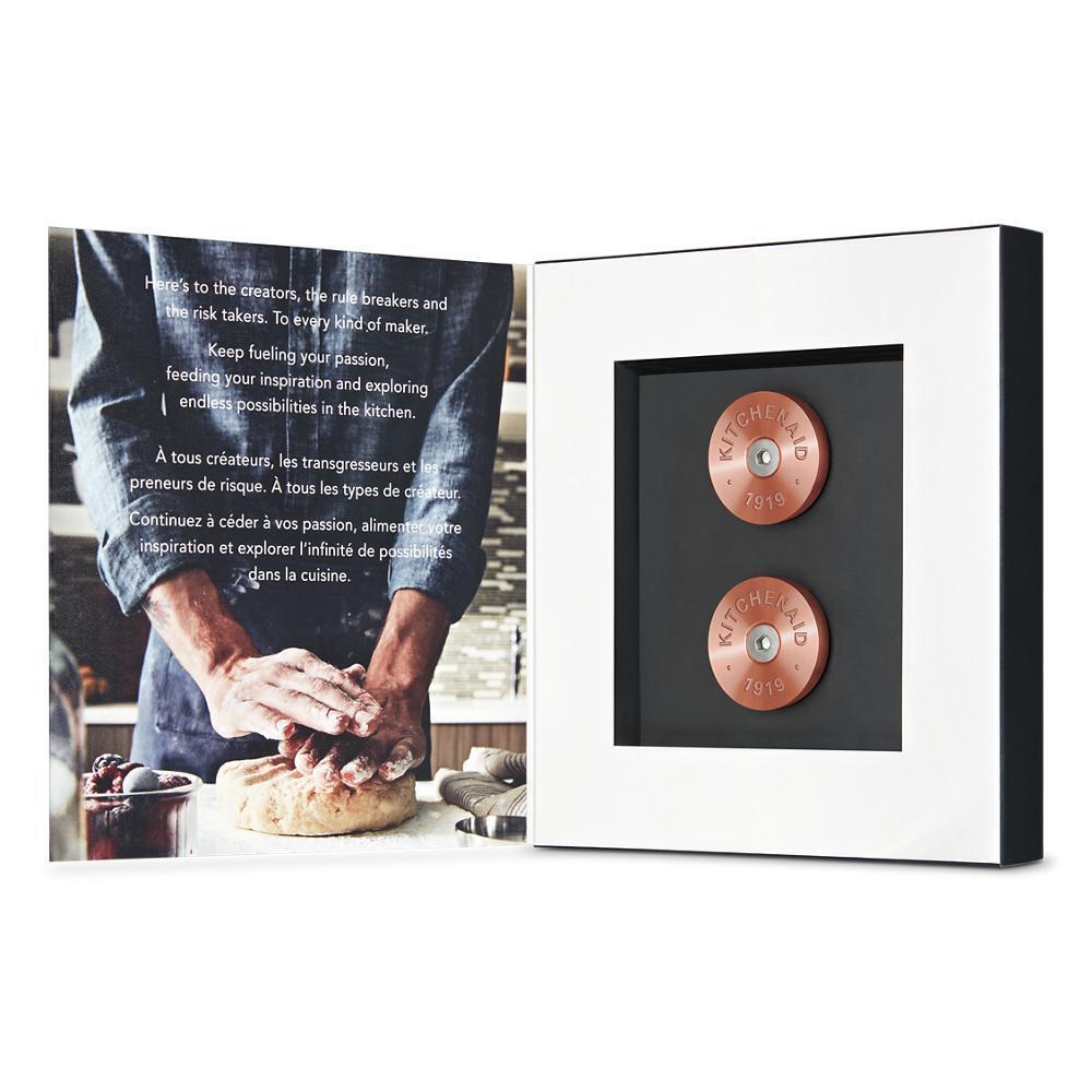 Maytag W11368841CF Kitchenaid® Commercial-Style Range Handle Medallion Kit