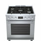 Bosch HGS8055UC 800 Series Gas Freestanding Range 30'' Stainless Steel Hgs8055Uc