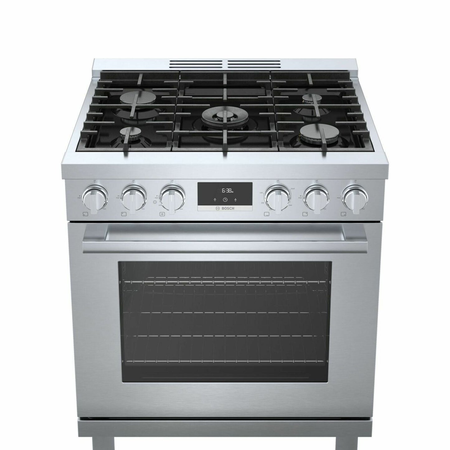 Bosch HGS8055UC 800 Series Gas Freestanding Range 30'' Stainless Steel Hgs8055Uc