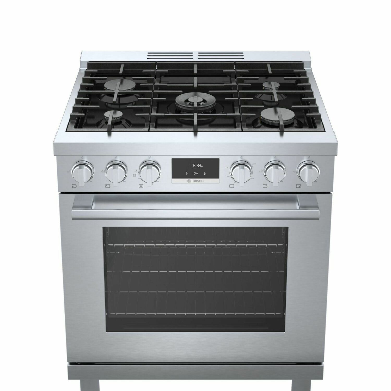 Bosch HGS8055UC 800 Series Gas Freestanding Range 30'' Stainless Steel Hgs8055Uc