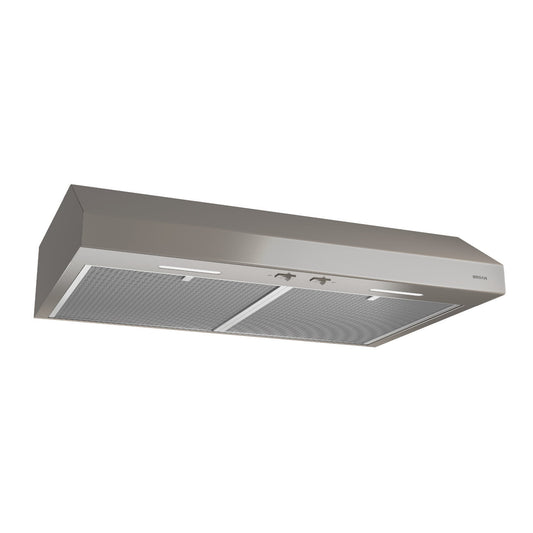 Broan BCSEK130SL Broan® 30-Inch Convertible Under-Cabinet Range Hood, 250 Cfm, Slate