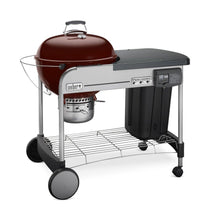 Weber 15503001 Performer® Deluxe Charcoal Grill - 22 Inch Crimson