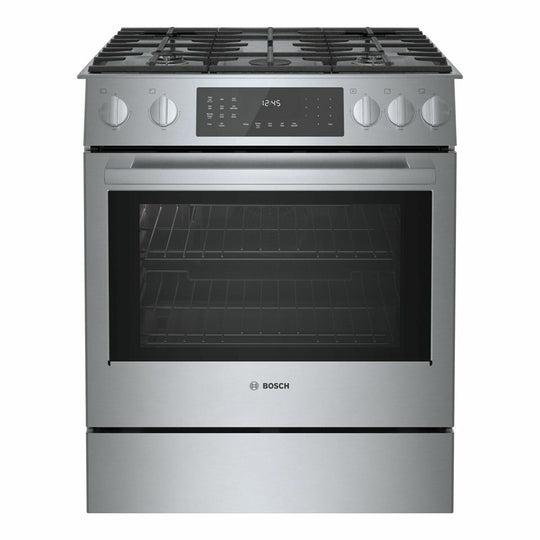 Bosch HDI8056U 800 Series Dual Fuel Slide-In Range 30'' Stainless Steel Hdi8056U