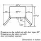 Bosch B26FT50SNS 800 Series French Door Bottom Mount Refrigerator 36'' Stainless Steel, Easy Clean Stainless Steel B26Ft50Sns