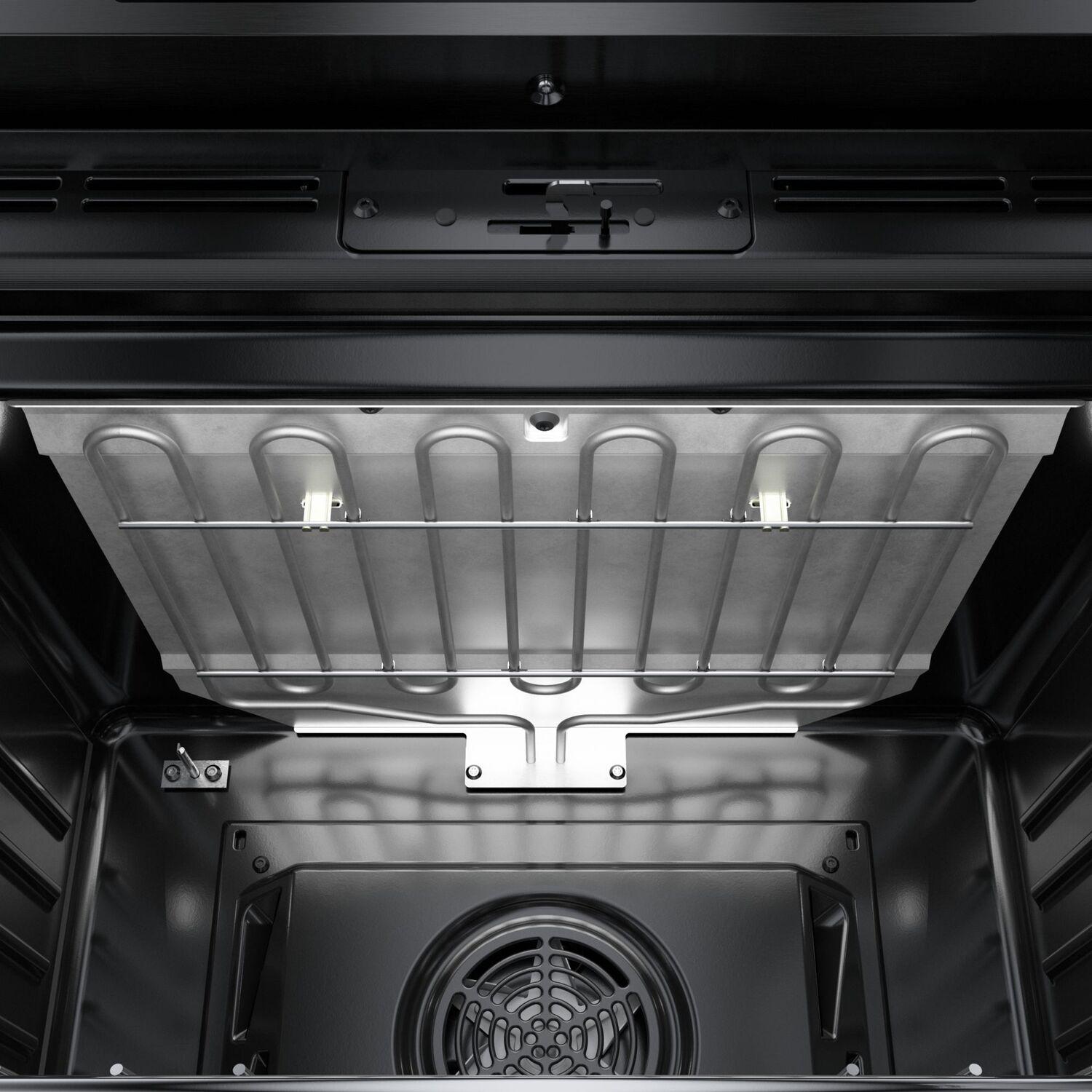 Bosch HBL8444RUC 800 Series Single Wall Oven 30'' Right Sideopening Door, Black Stainless Steel Hbl8444Ruc