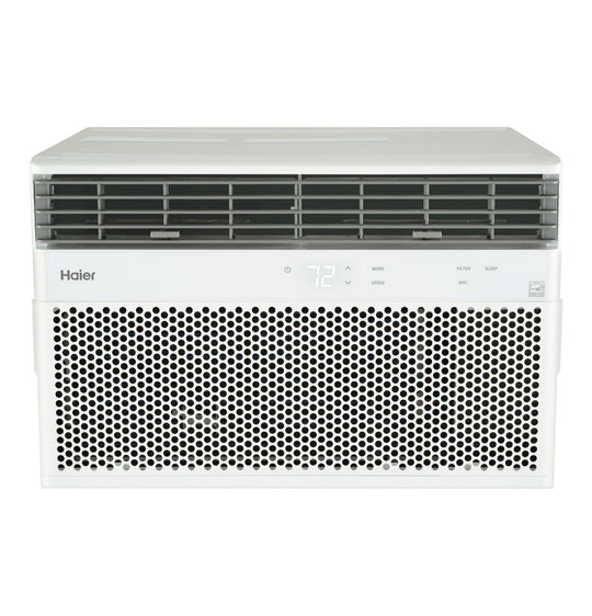 Haier QHEK08AC Haier 8,000 Btu Smart Electronic Window Air Conditioner For Medium Rooms Up To 350 Sq. Ft.