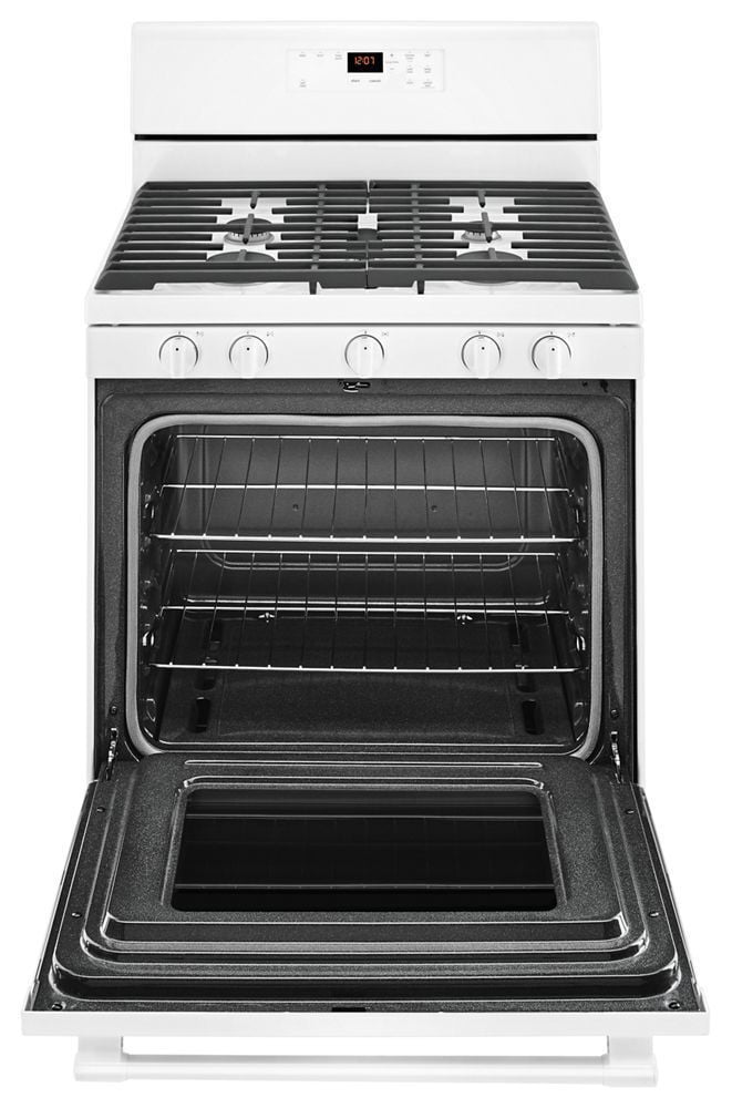 Maytag MGR6600FW 30-Inch Wide Gas Range With 5Th Oval Burner - 5.0 Cu. Ft.