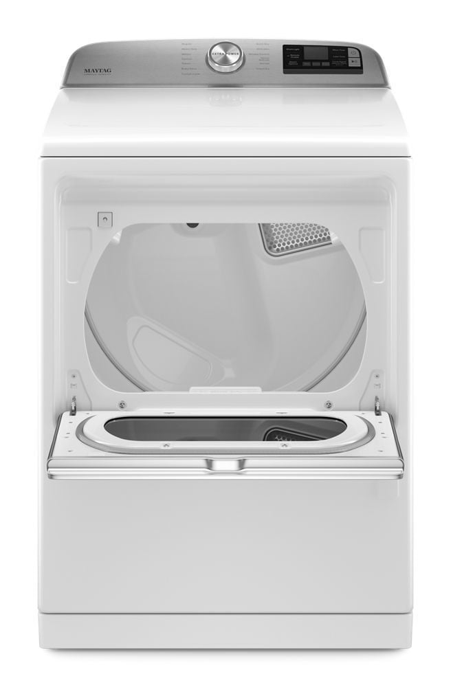 Maytag MGD7230HW Smart Capable Top Load Gas Dryer With Extra Power Button - 7.4 Cu. Ft.