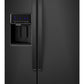 Whirlpool WRS588FIHB 36-Inch Wide Side-By-Side Refrigerator - 28 Cu. Ft.