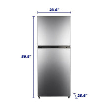 Element Appliance ENR10TFGBS Element 10.1 Cu. Ft. Top Freezer Refrigerator - Stainless Steel