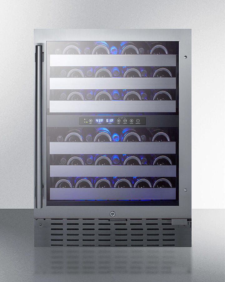 Summit SWC532BLBISTCSS 24" Wide Built-In Wine Cellar