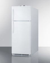 Summit BKRF18W 18 Cu.Ft. Break Room Refrigerator-Freezer In White With Nist Calibrated Alarm/Thermometers