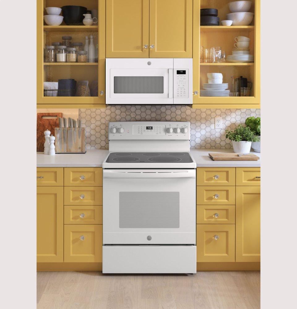 Ge Appliances JB735DPWW Ge® 30" Free-Standing Electric Convection Range With No Preheat Air Fry