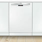 Bosch SHE878ZD2N 800 Series Dishwasher 24'' White She878Zd2N