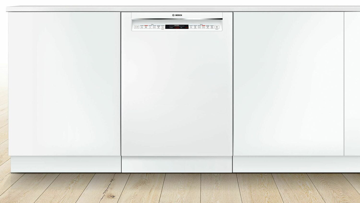 Bosch SHE878ZD2N 800 Series Dishwasher 24'' White She878Zd2N