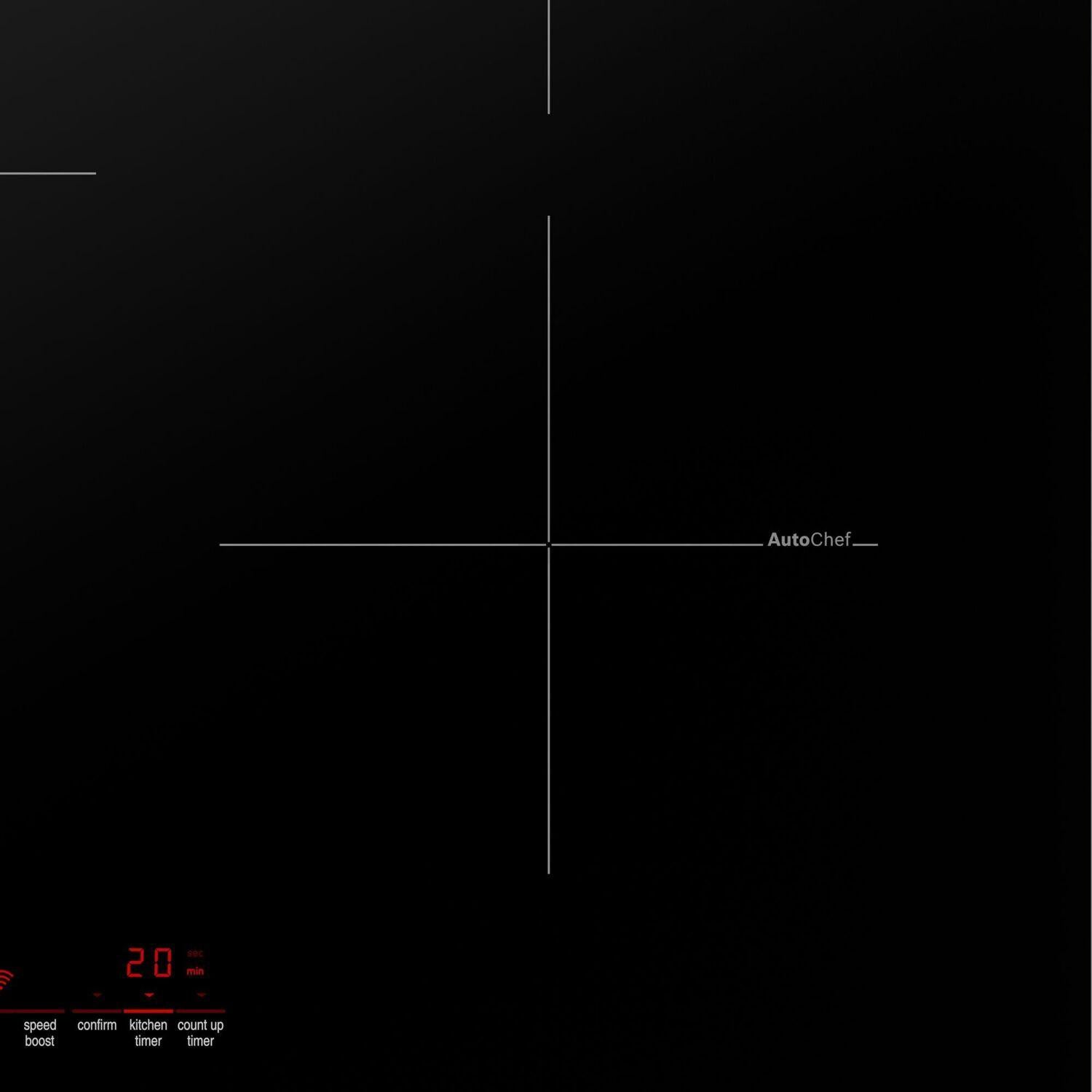 Bosch NIT8660UC 800 Series Induction Cooktop 36'' Black, Surface Mount Without Frame Nit8660Uc