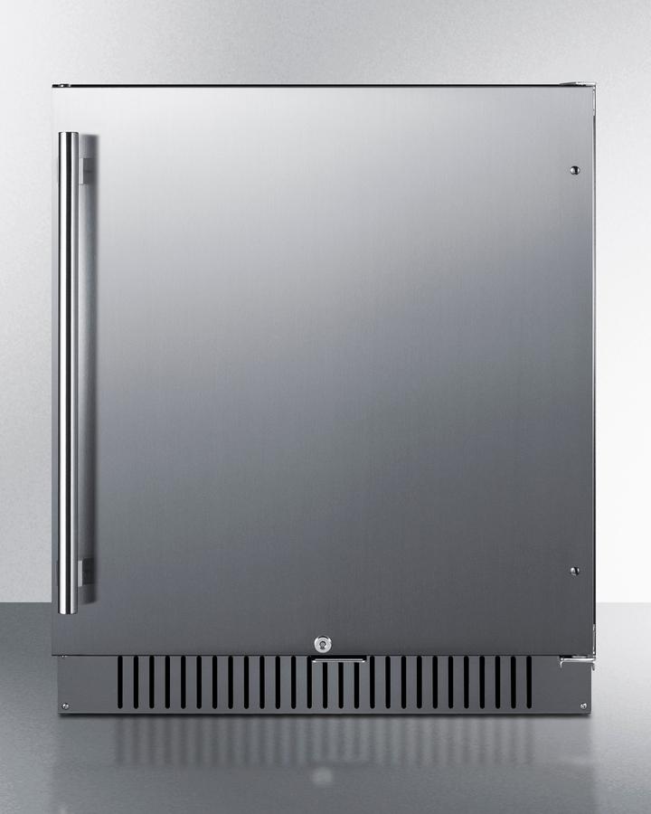 Summit FF27BSSADA 27" Wide Built-In All-Refrigerator, Ada Compliant