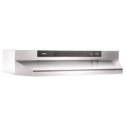 Broan 462404 Broan® 24-Inch Convertible Under-Cabinet Range Hood, 220 Cfm, Stainless Steel