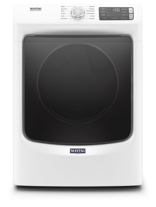 Maytag MGD6630HW Front Load Gas Dryer With Extra Power And Quick Dry Cycle - 7.3 Cu. Ft. White