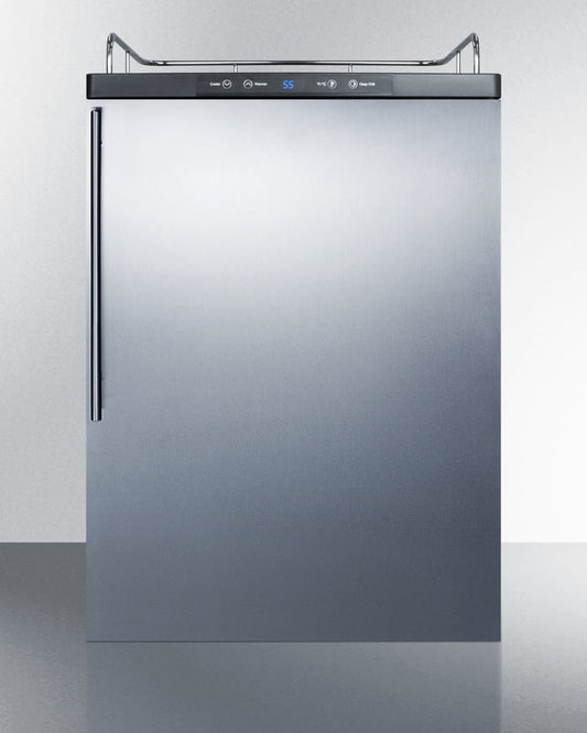 Summit SBC635MBINKSSHV 24" Wide Built-In Kegerator