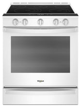 Whirlpool WEE750H0HW 6.4 Cu. Ft. Smart Slide-In Electric Range With Scan-To-Cook Technology
